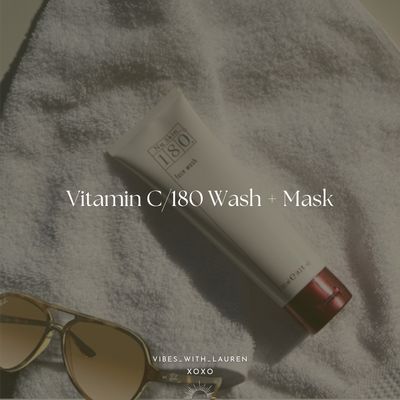Vitamin C/180 Wash + Mask
