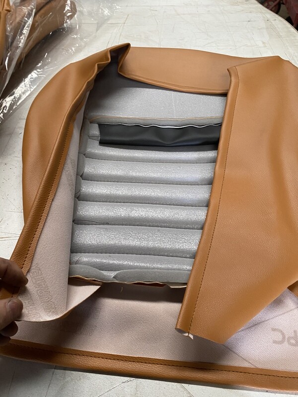 240z butterscotch  seat covers