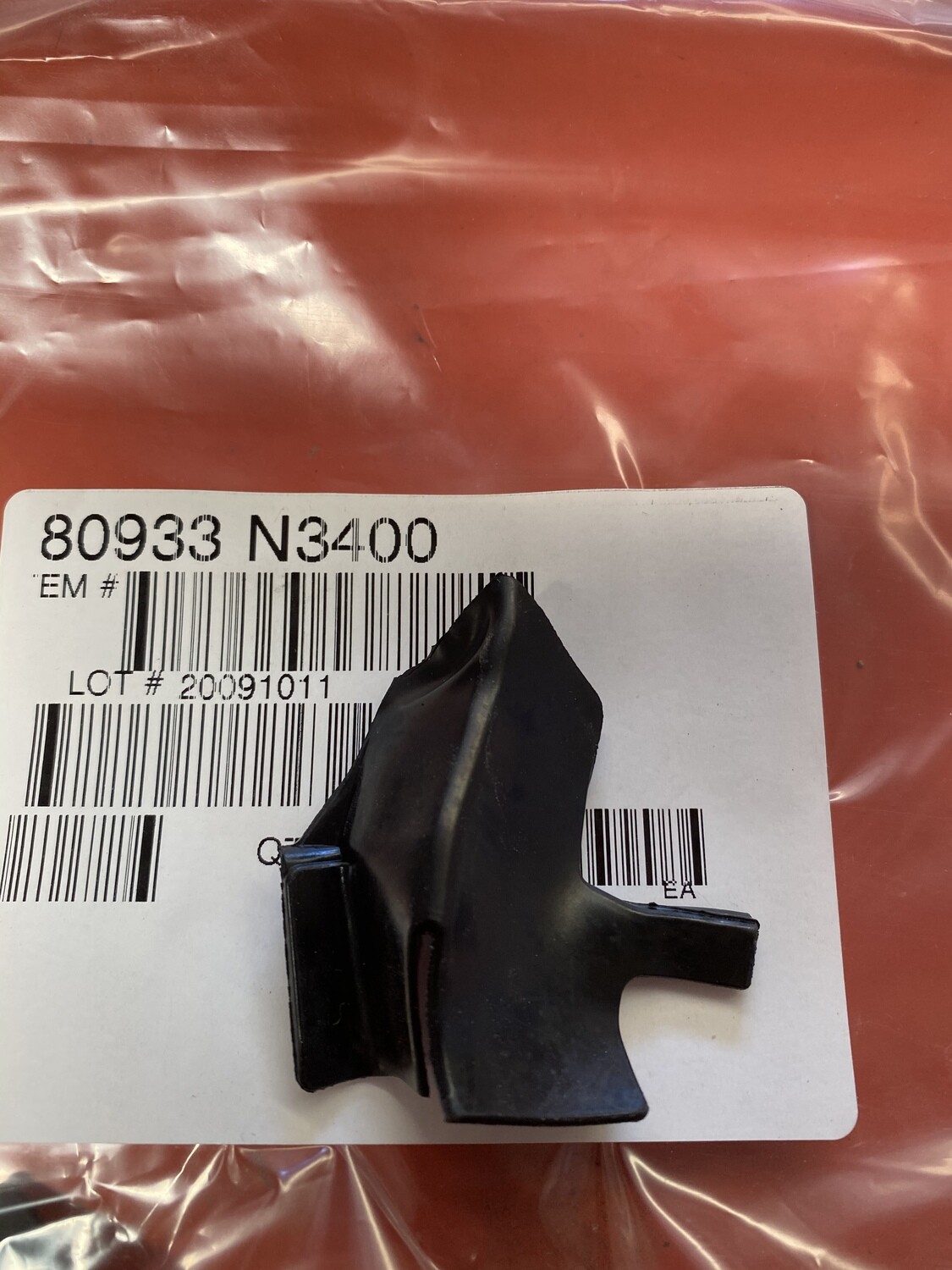 Door end seal Lh and Rh