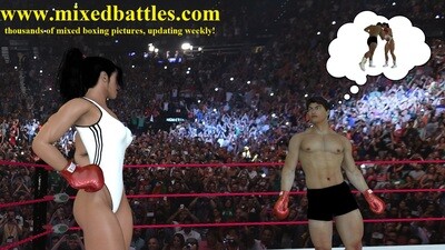 Mixed boxing humiliation Mixed boxing humiliation