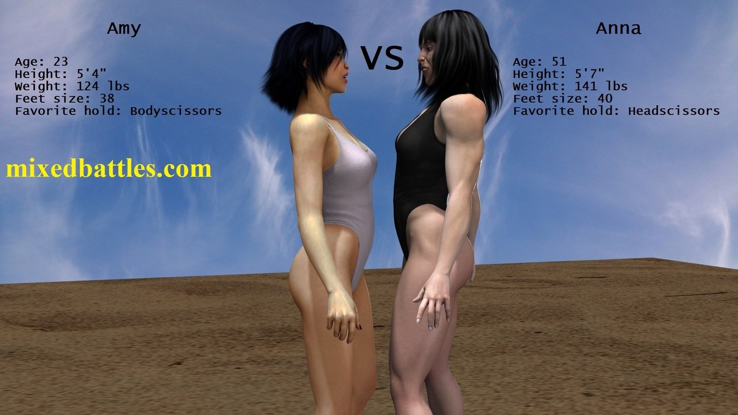 woman vs woman wrestling leglock