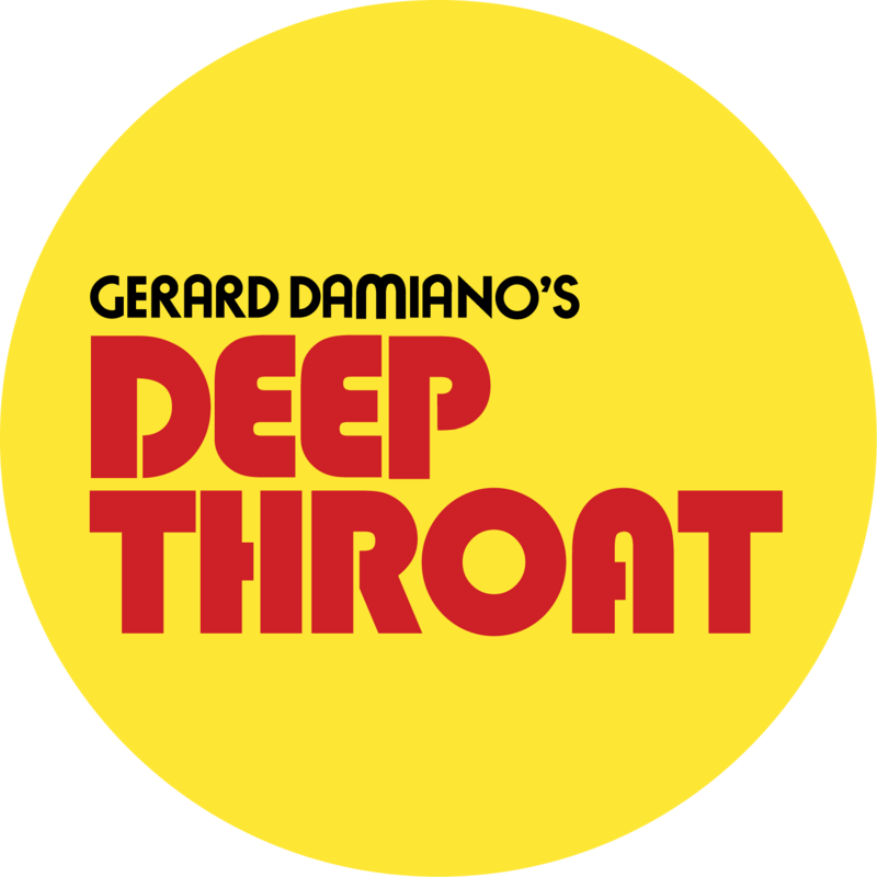 “Deep Throat” Original Logo Round Vinyl Sticker