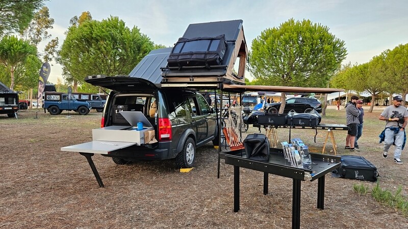 Roof Rack slide HR Discovery 3 Camper