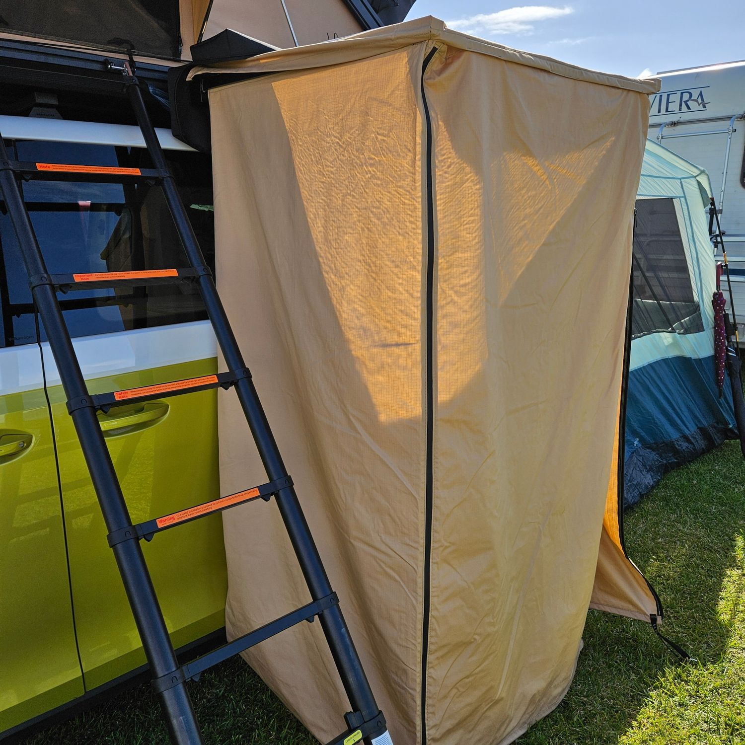 Toldo HR T100 Cabine de Banho (Beje)