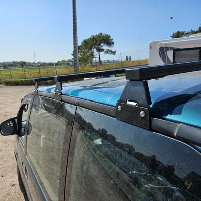 Barras Tejadilho HR Calha Água - TOYOTA HILLUX DC (1988 a 1997);