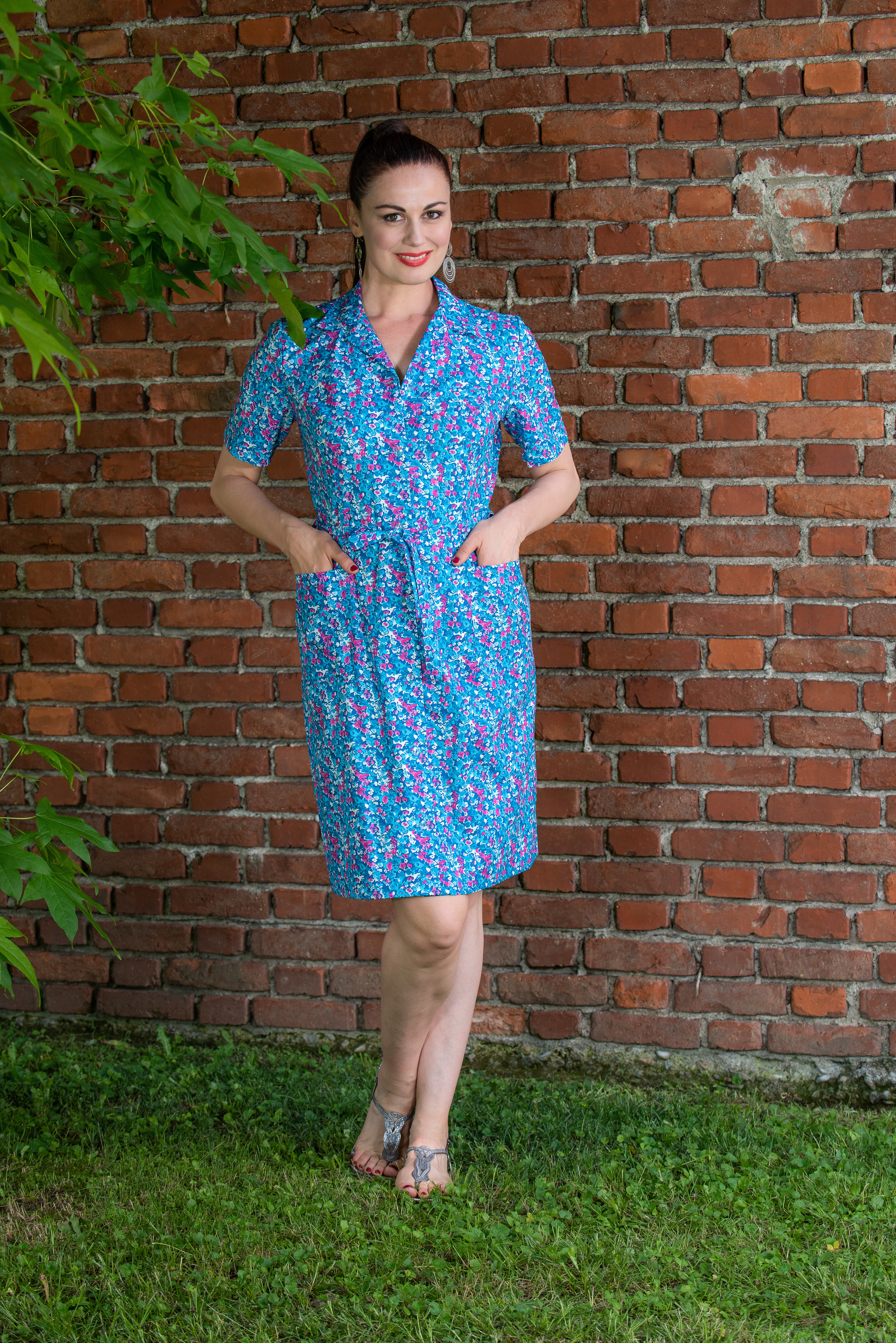 106 ABITO NIZZA AERTRE VESTAGLIETTA CASA