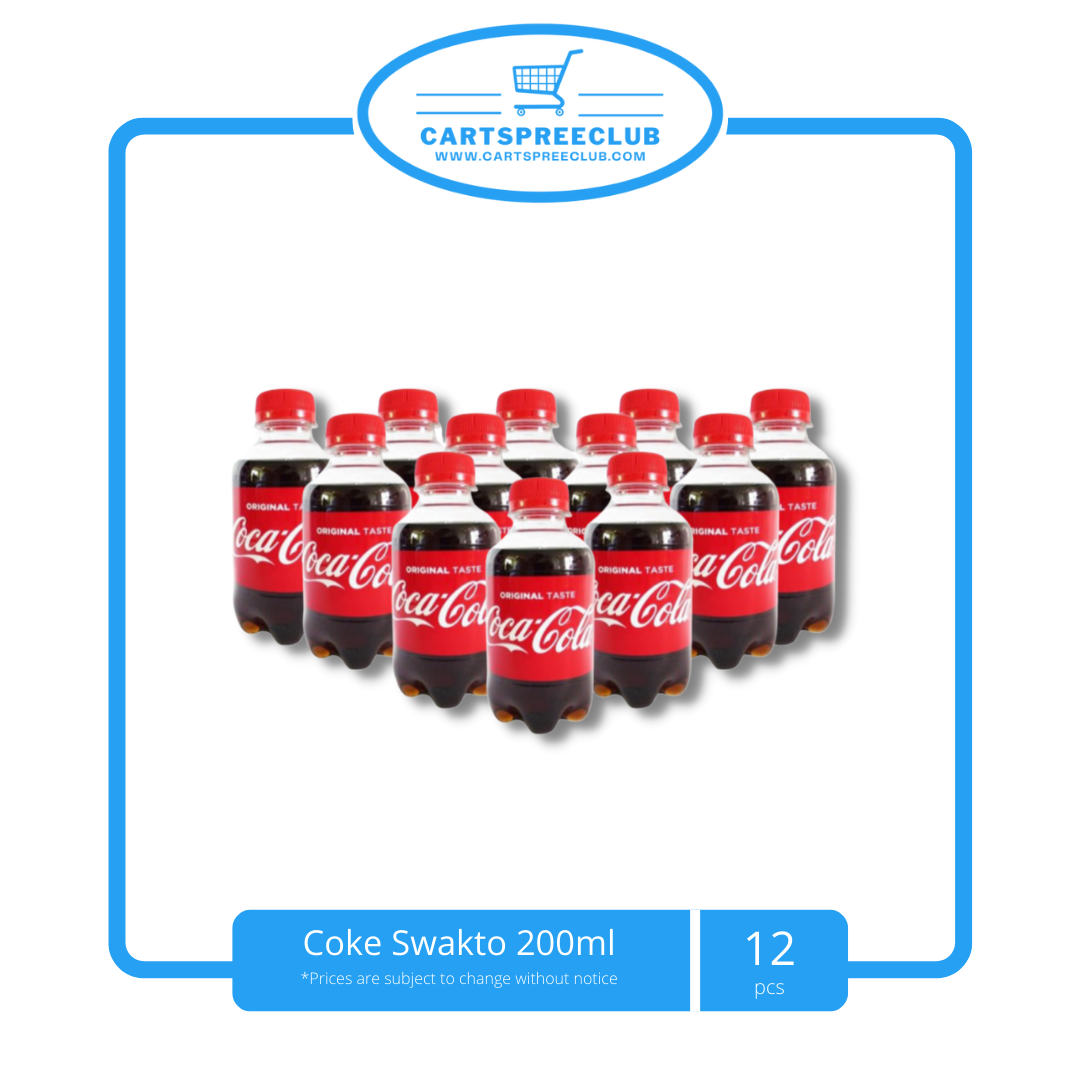 1 dozen Coke Swakto 200ml