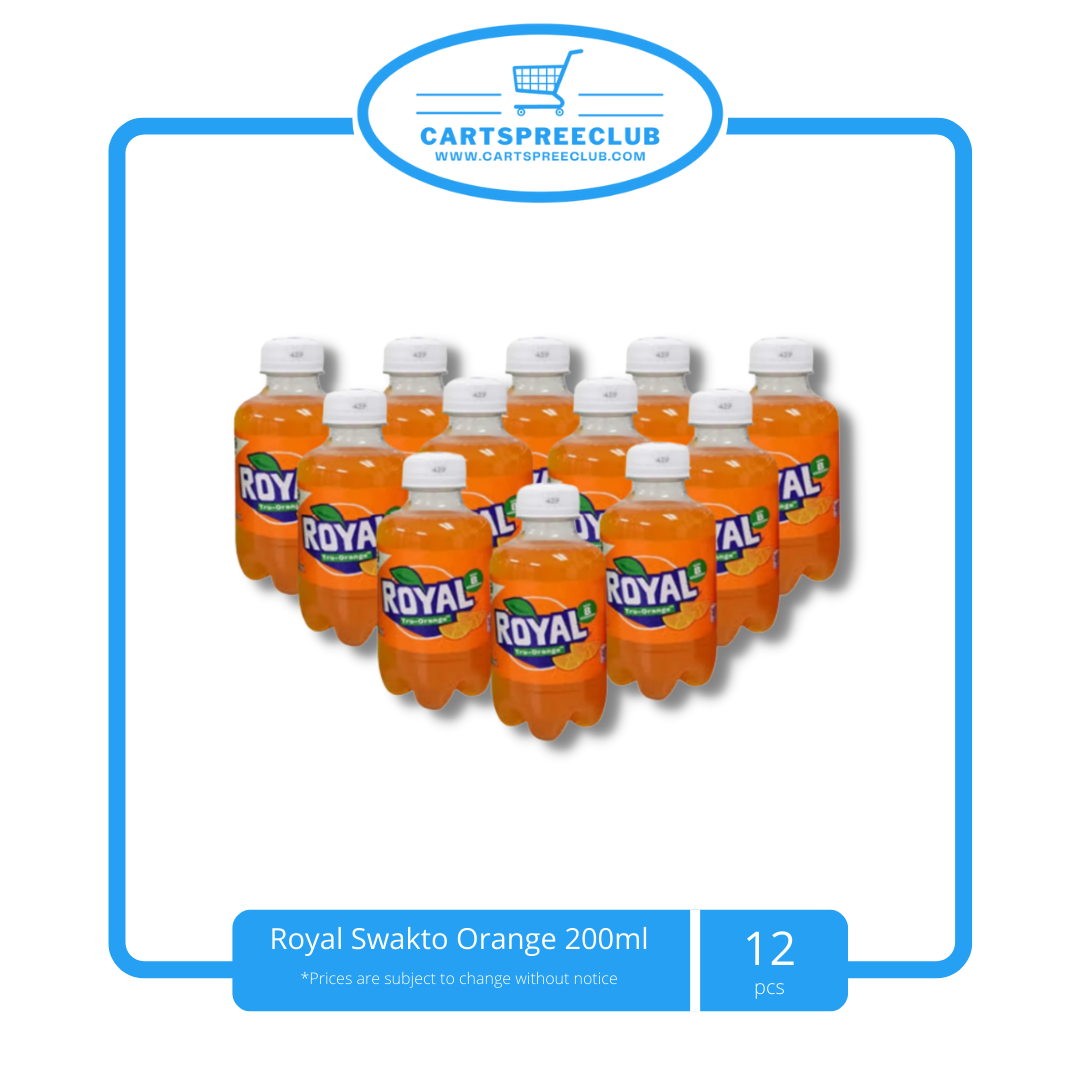 Royal Swakto Orange 200ml 1 dozen
