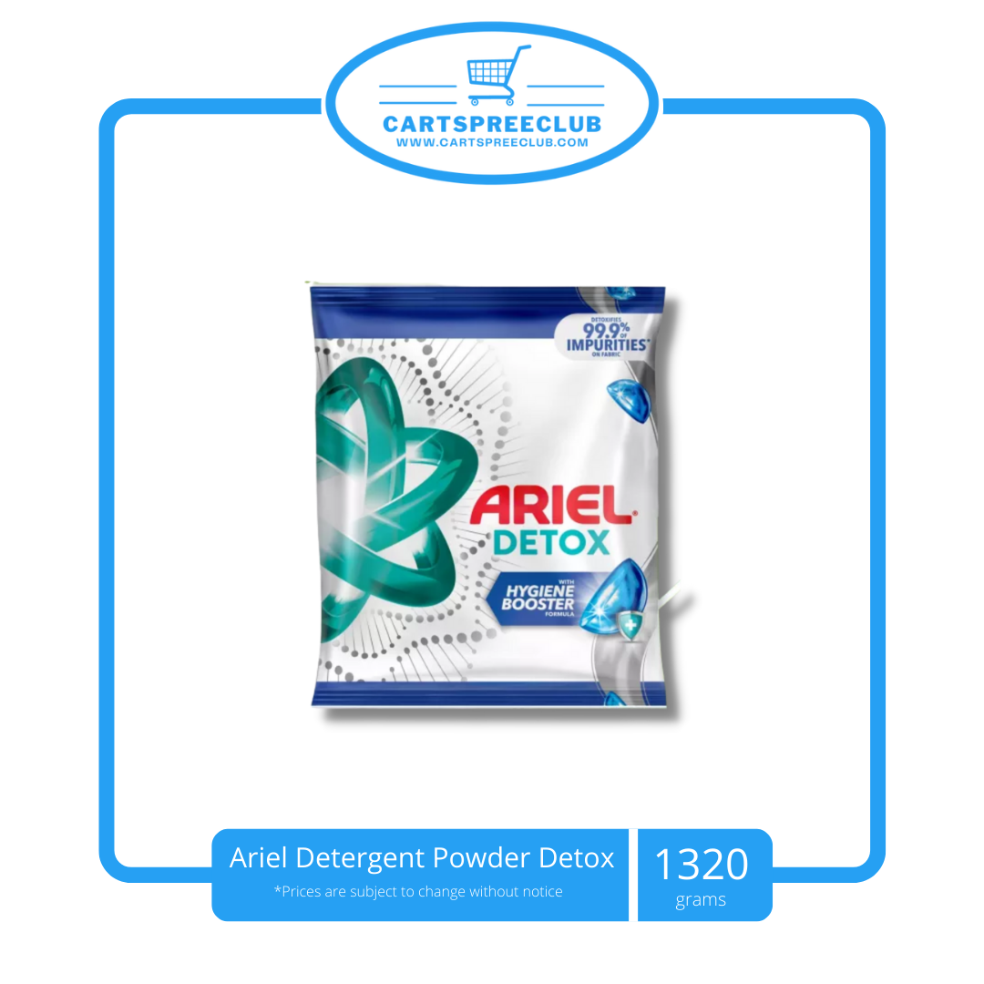 Ariel Detergent Powder Detox 1320g