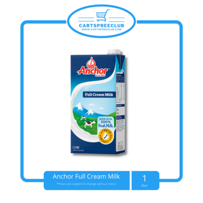 Anchor Full Cream Milk 1L