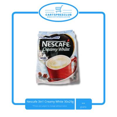 Nescafe 3in1 Creamy White 30x29g