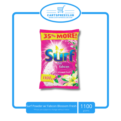 Surf Powder with Fabcon Blossom Fresh 1100g