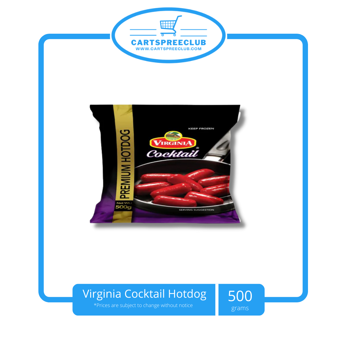 Virginia Cocktail Hotdog 500g