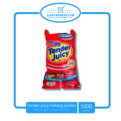 Tender Juicy Hotdog Jumbo 1kg