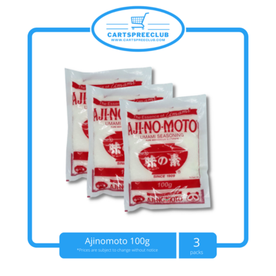 3 pcs Ajinomoto 100g