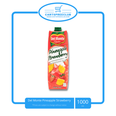 Del Monte Pineapple Strawberry Tetra 1L
