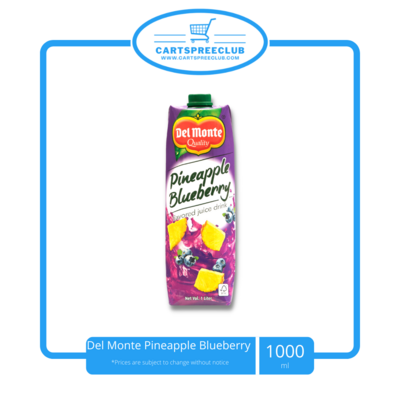 Del Monte Pineapple Blueberry Tetra 1L