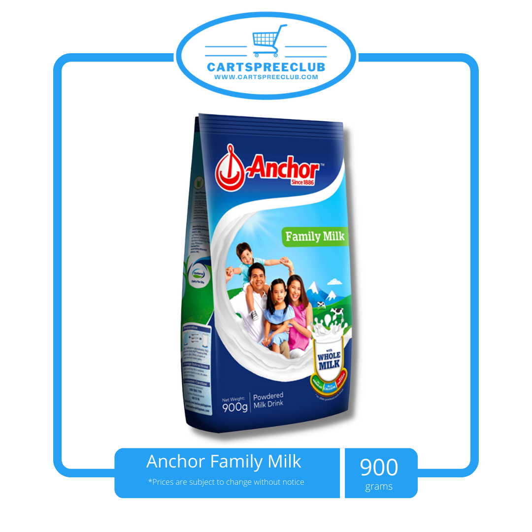 Anchor Family Milk 900g Plain