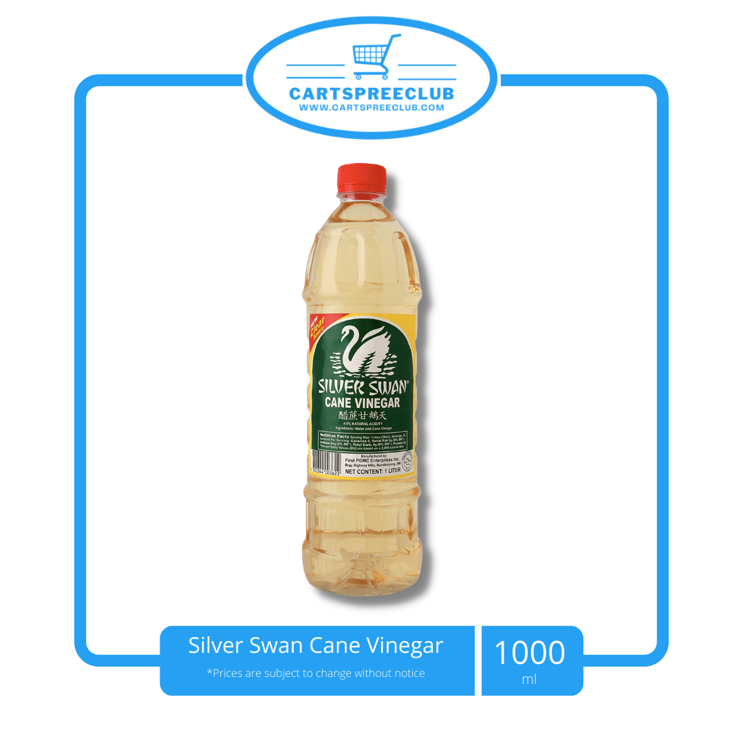 Silver Swan Cane Vinegar 1L bottle