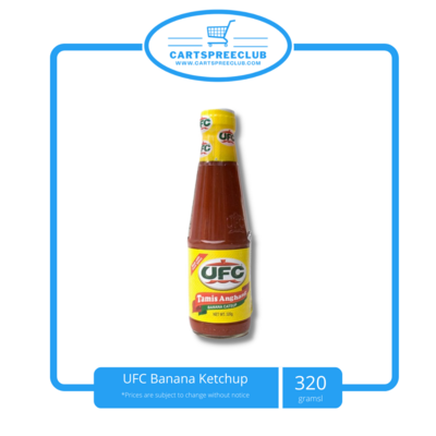 UFC Banana Ketchup 320g bottle