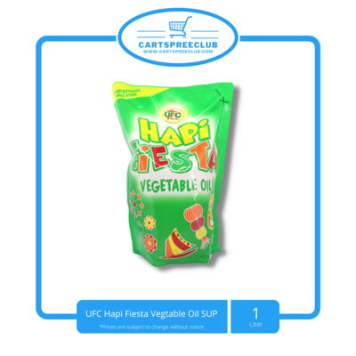 UFC Hapi Fiesta Vegtable Oil 1L  SUP