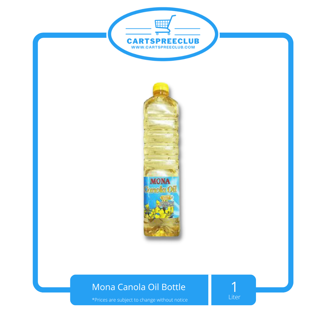 Mona Canola Oil 1L Bottle