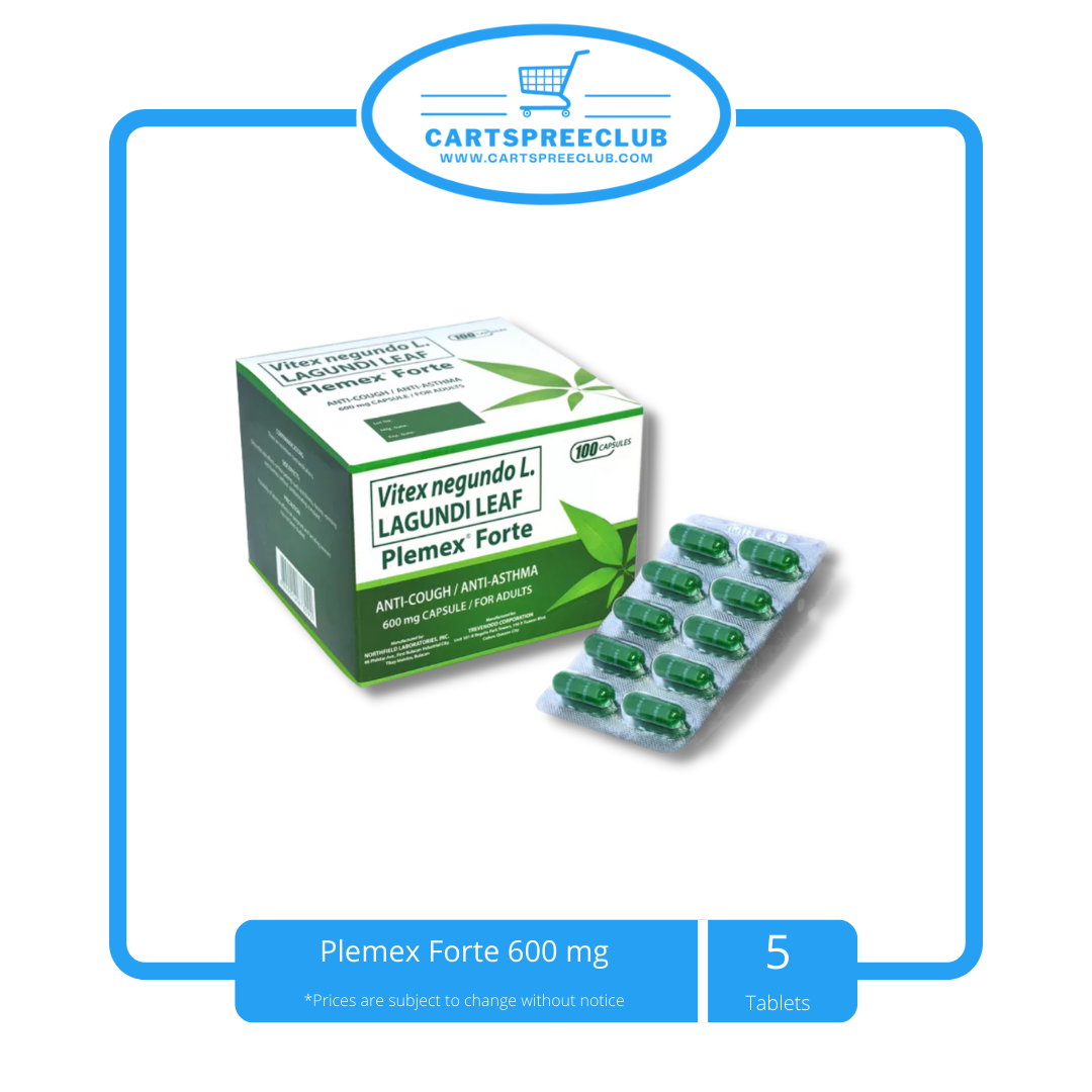 Plemex Forte 600 mg (5 Capsules)