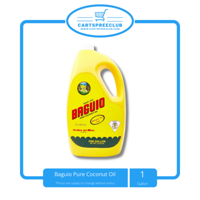 Baguio Pure Coconut Oil 1gallon