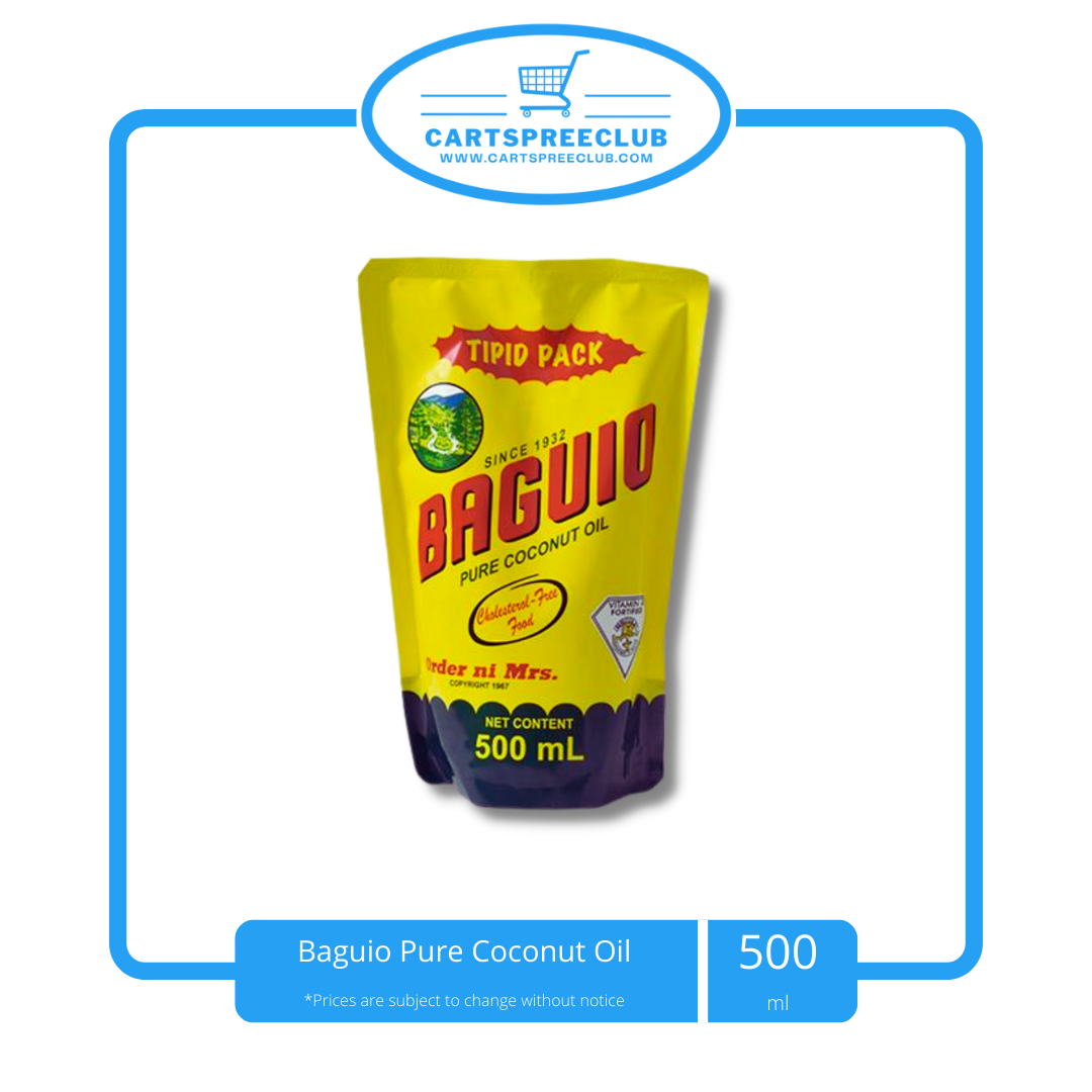 Baguio Pure Coconut Oil 500ml SUP