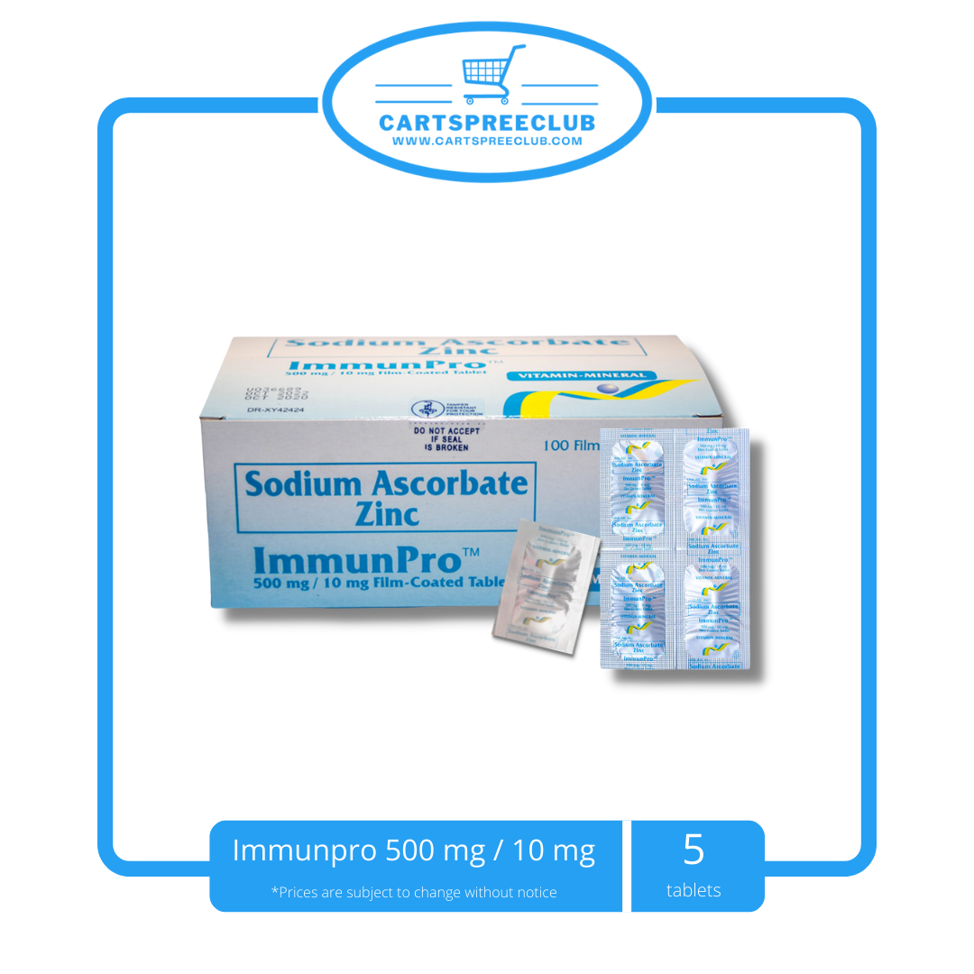 Immunpro 500 mg / 10 mg (5 Tablets)
