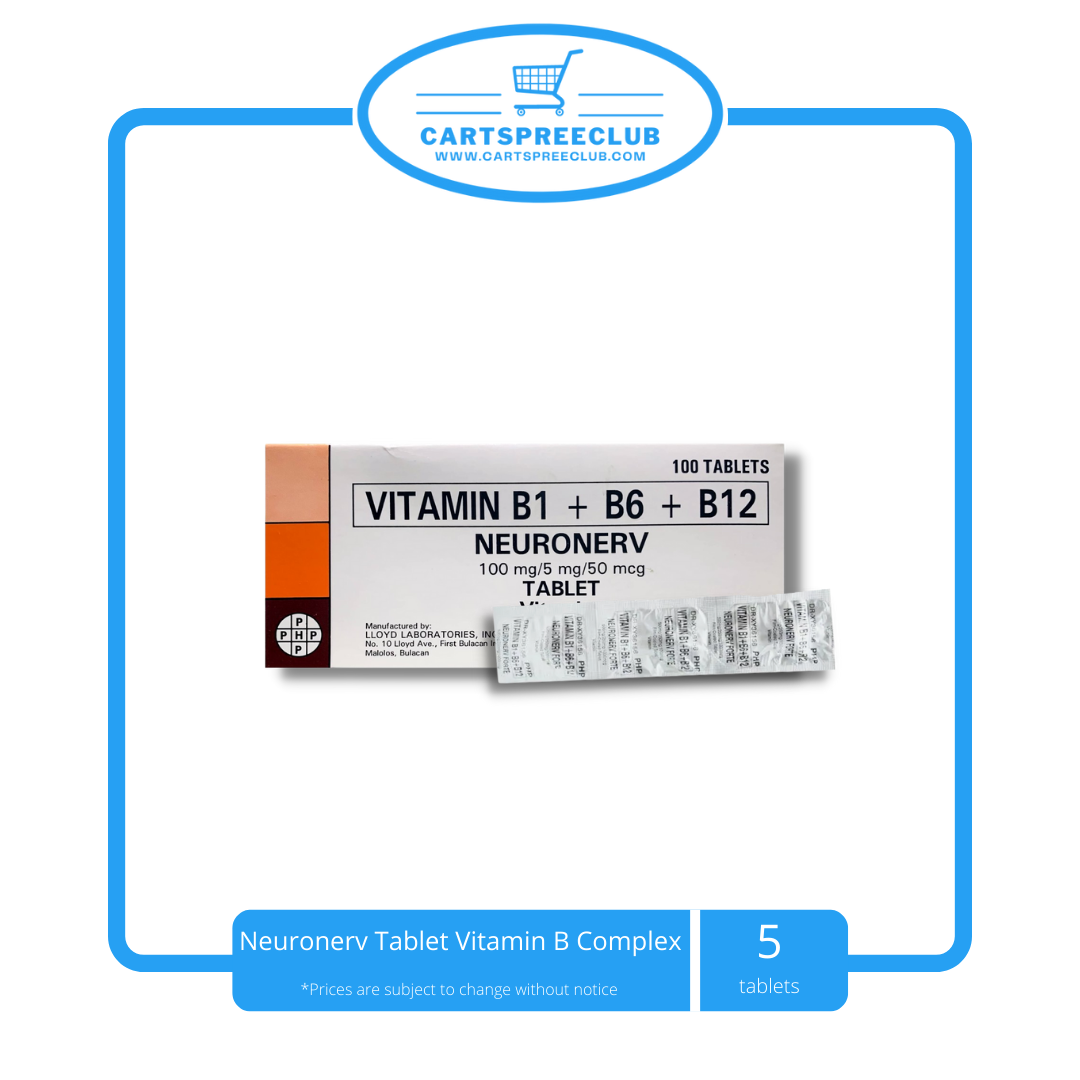 Neuronerv Tablet Vitamin B Complex (5 Tablets)