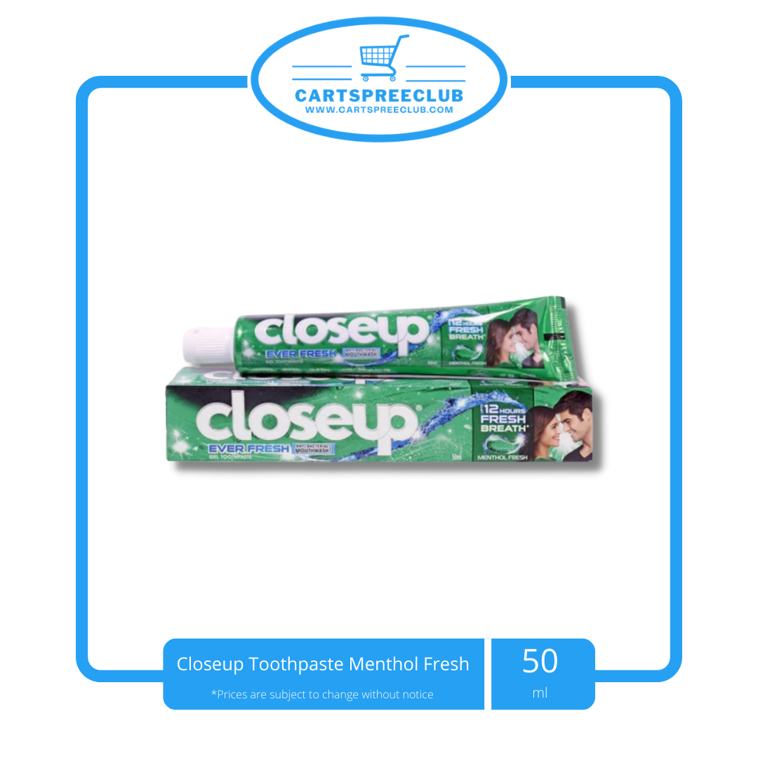 Closeup Toothpaste Menthol Fresh 50ml