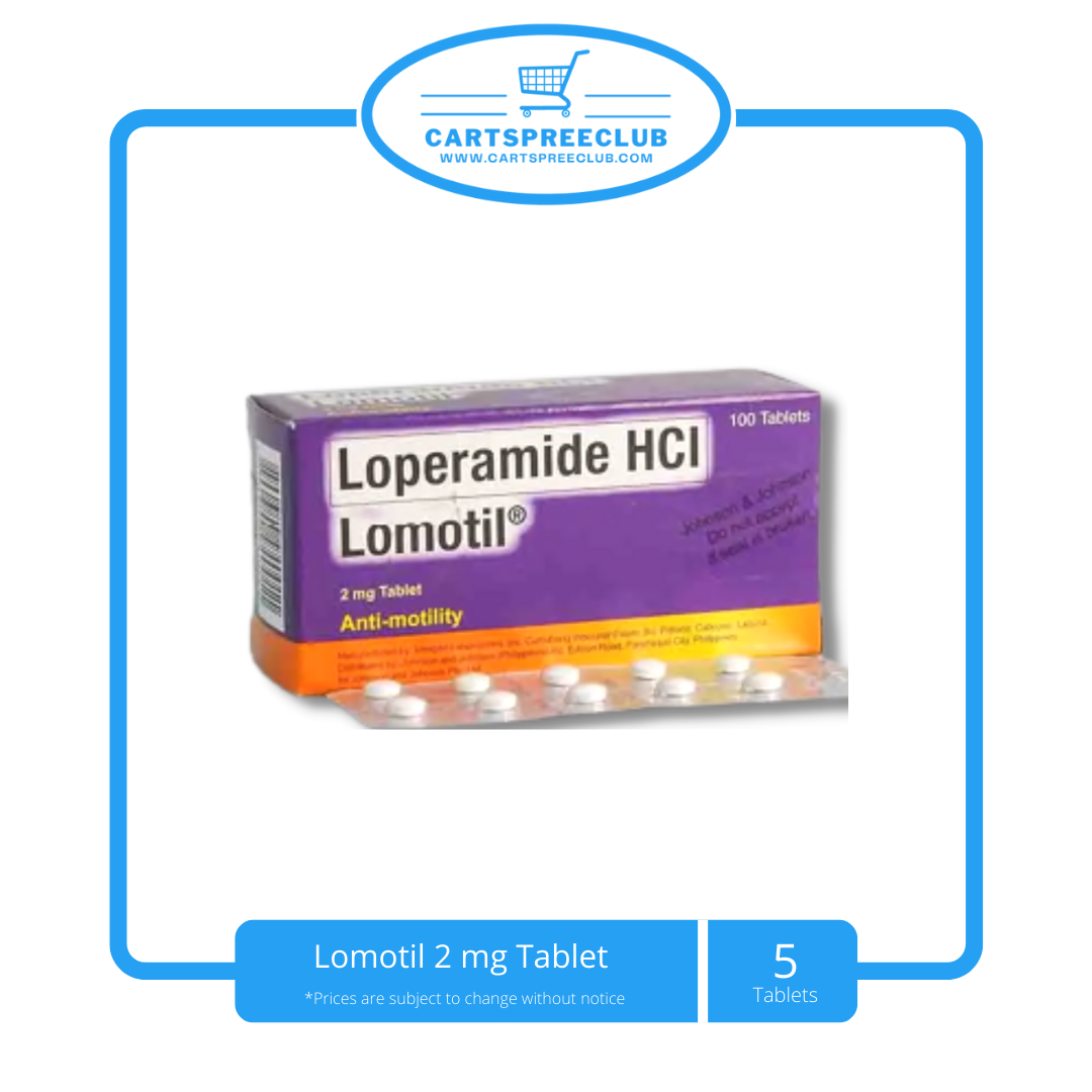 Lomotil 2 mg Tablet (5 Tablet)