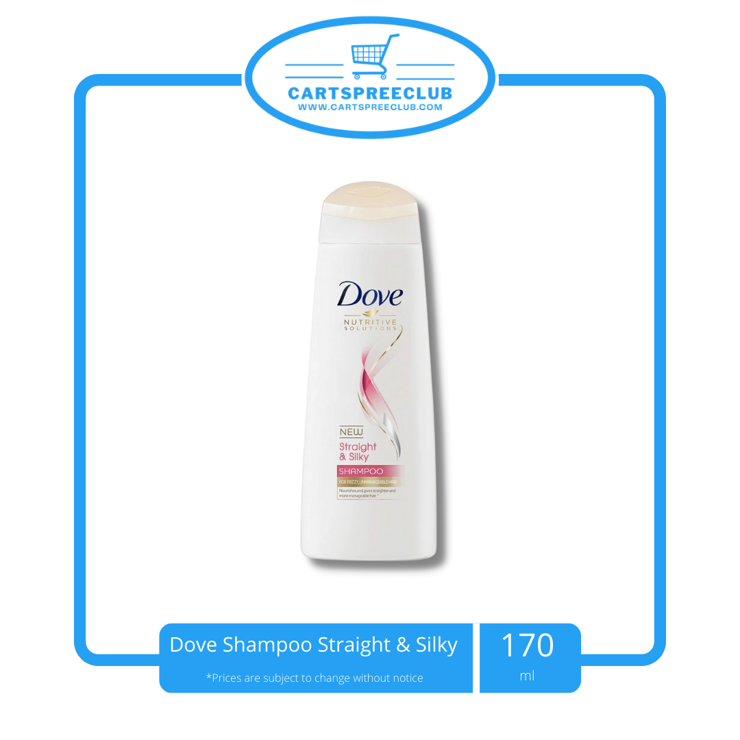 Dove Shampoo Straight & Silky 170ml