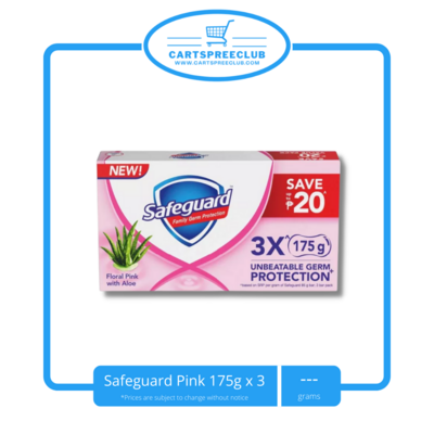 Safeguard Pink 175g x 3