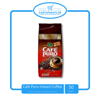 Cafe Puro Instant Coffee 50g