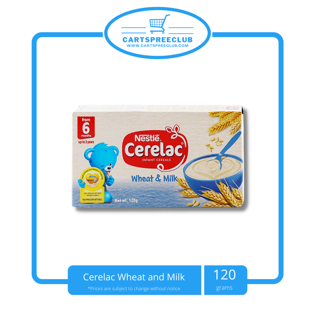 Cerelac Wheat and Milk 120g