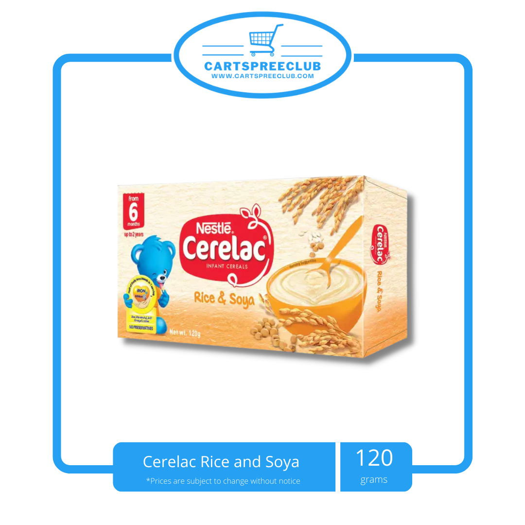 Cerelac Rice and Soya 120g