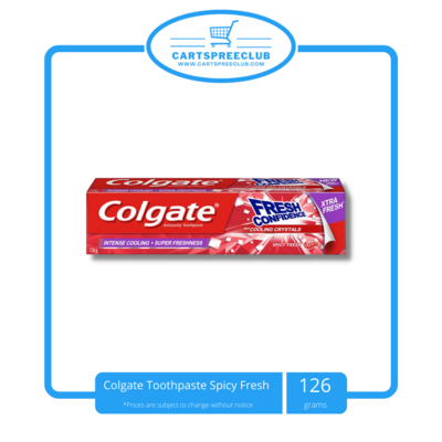 Colgate Toothpaste Spicy Fresh 126g