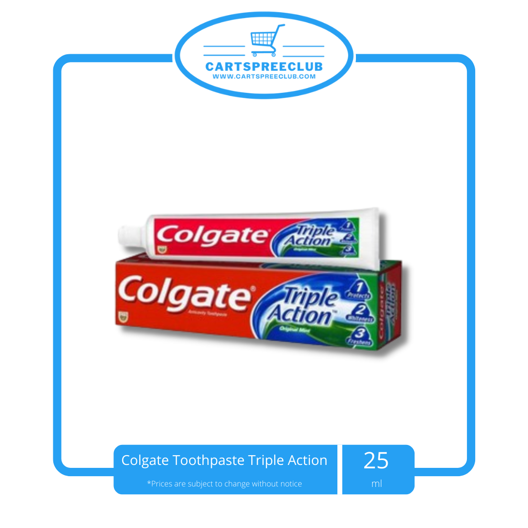 Colgate Toothpaste Triple Action 25ml