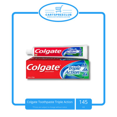 Colgate Toothpaste Triple Action 145ml
