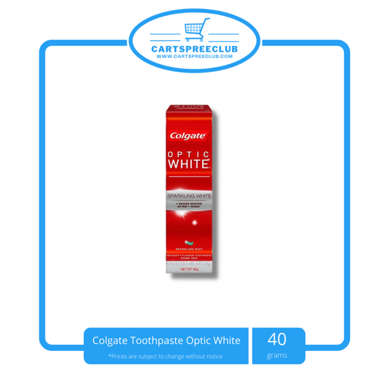 Colgate Toothpaste Optic White 40g
