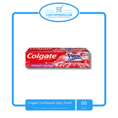 Colgate Toothpaste Spicy Fresh 66g