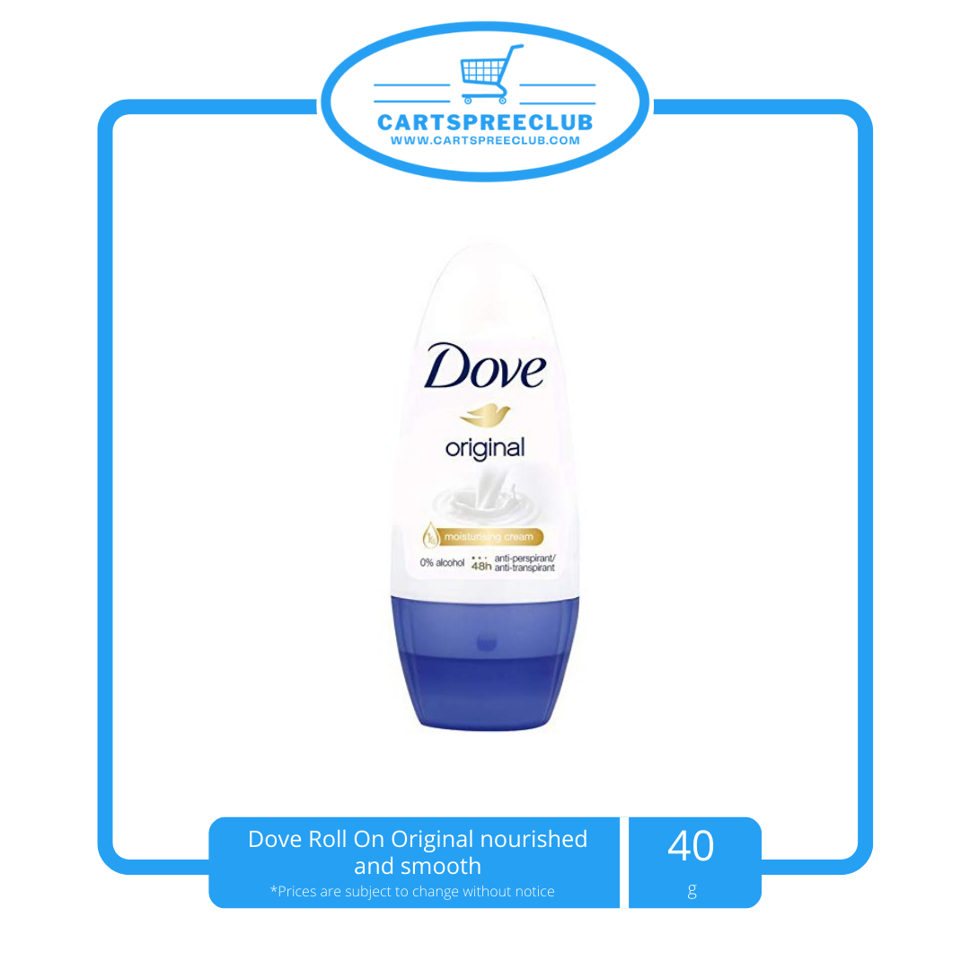 Dove Roll On Original nourished and smooth 40g