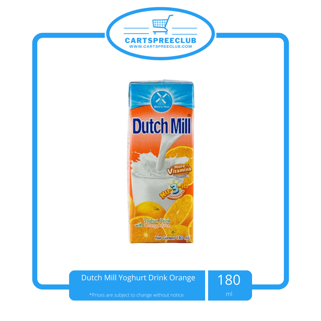 Dutch Mill Yoghurt Drink Orange 180ml