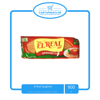 El Real Spaghetti 900g
