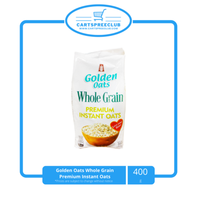 Golden Oats Whole Grain Premium Instant Oats 400g