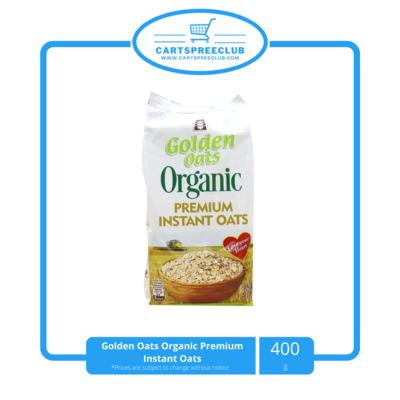 Golden Oats Organic Premium Instant Oats 400g