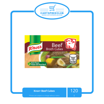 Knorr Beef Cubes 120g