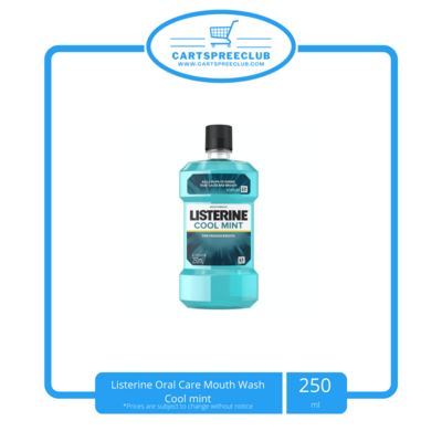 Listerine Oral Care Mouth Wash Cool mint 250ml
